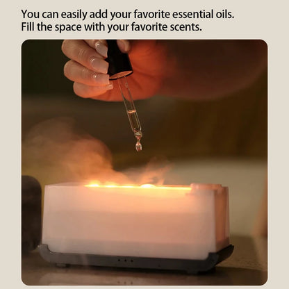 AromaMini – Compact Ultrasonic Aroma Diffuser with LED Color Change