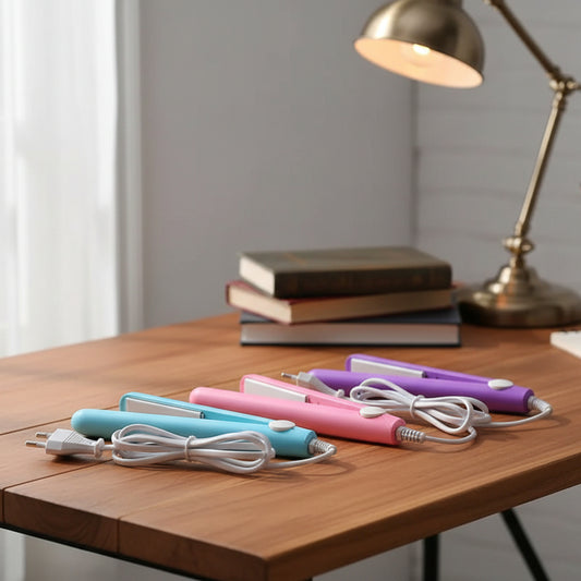 CurlOn Mini Hair Curler - Compact curling iron for soft waves & defined curls