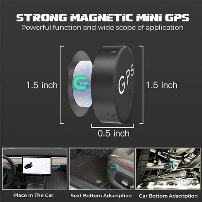 MicroMag GPS – Mini Ortungsgerät mit Magnet für präzise Live-Verfolgung