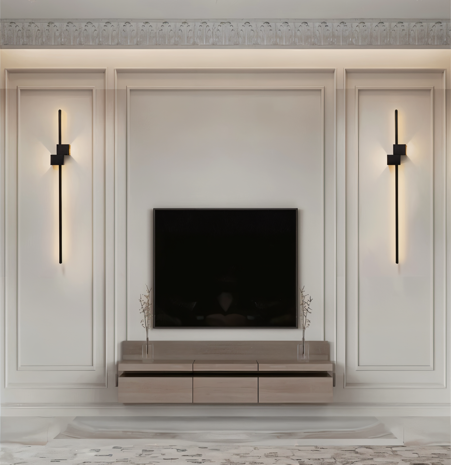 LINESTRIPE – Lámpara de pared LED minimalista para un ambiente moderno