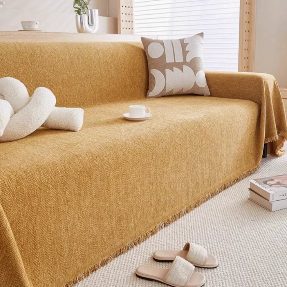 SofaShield – Minimalist sofa cover, leak-proof and easy to care for