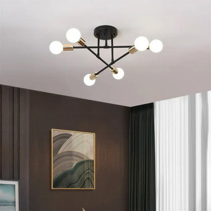 STELLARA – Modern Sputnik Ceiling Light in an Elegant Star Design