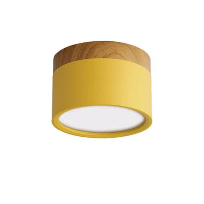 LumiNord – Moderne dimbare LED plafondlamp met houtdesign