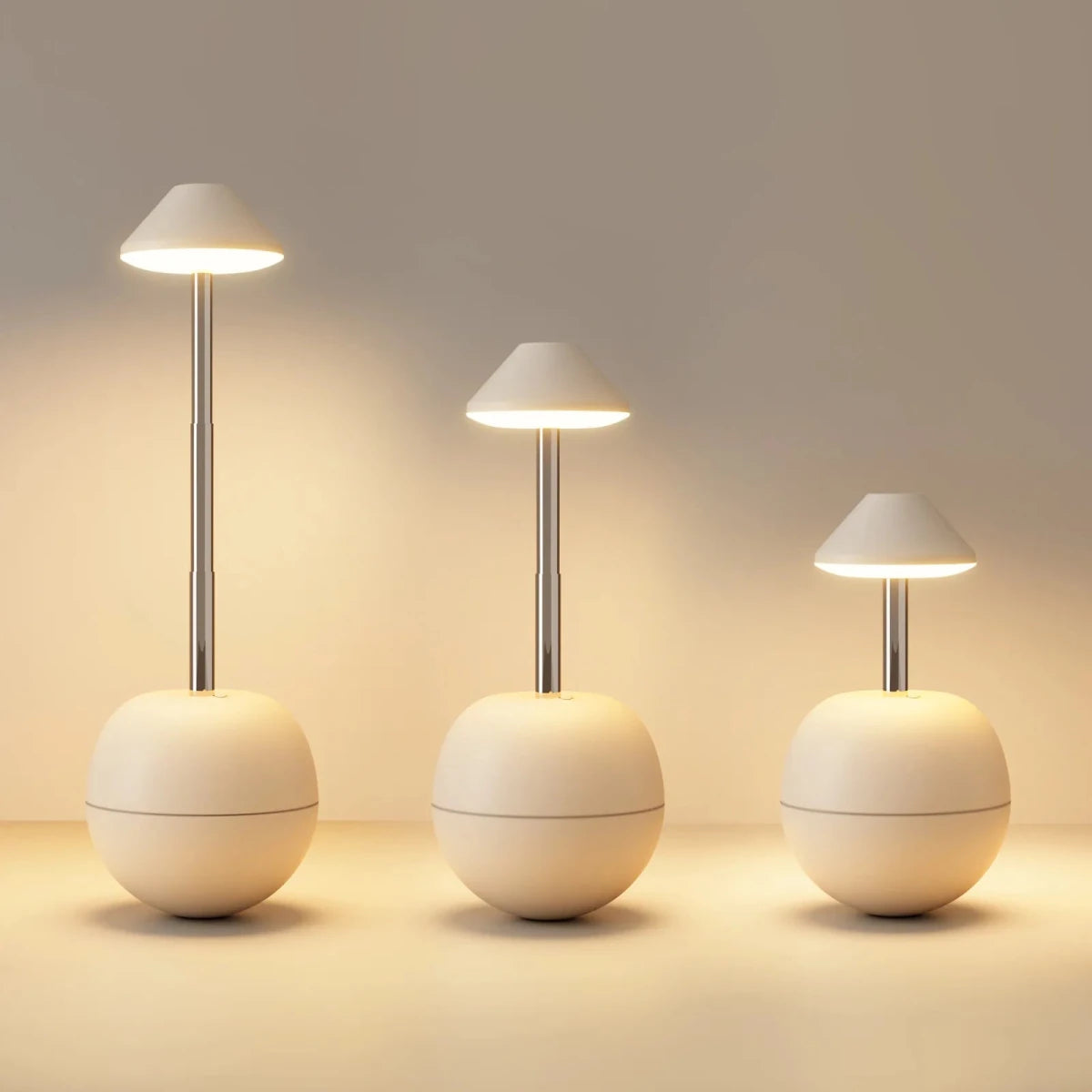 Moderne LED Nachttischlampe mit Fernbedienung und Ladefunktion für Schlafzimmer 3