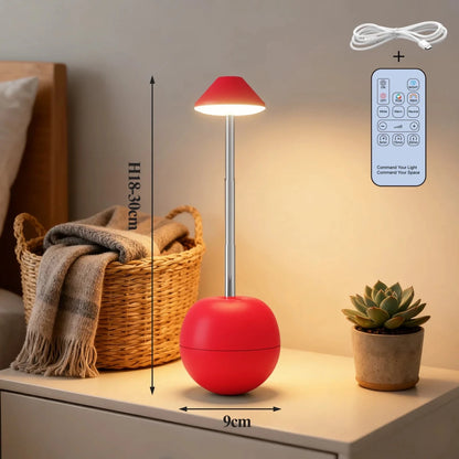 Moderne LED Nachttischlampe mit Fernbedienung und Ladefunktion für Schlafzimmer 5