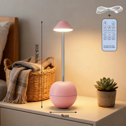 Moderne LED Nachttischlampe mit Fernbedienung und Ladefunktion für Schlafzimmer 6