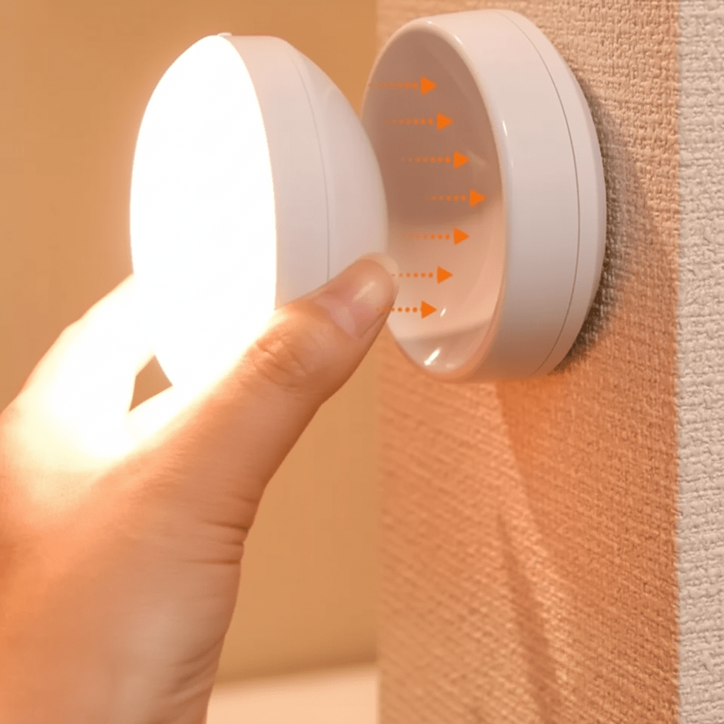 Moderne LED Wandleuchte Innen Mit Bewegungsaktivierung - 360° Verstellbar 3