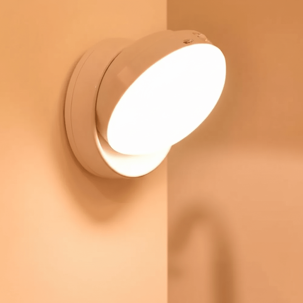 Moderne LED Wandleuchte Innen Mit Bewegungsaktivierung - 360° Verstellbar 6