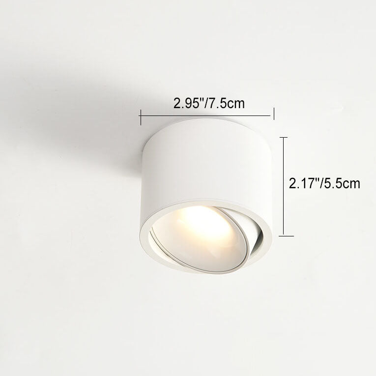 MINISPOT LED – Lámpara de techo minimalista con foco de luz ajustable