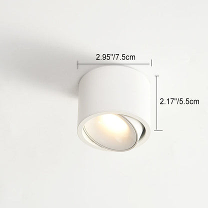 MINISPOT LED – Lámpara de techo minimalista con foco de luz ajustable