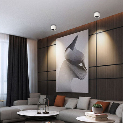 MINISPOT LED – Lámpara de techo minimalista con foco de luz ajustable