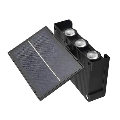 Moderne Solar Wandleuchte Außen Mit Bewegungsmelder – Energieeffiziente LED Außenbeleuchtung IP65 4
