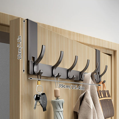 Over-de-Deur Haak - Modern aluminium door hooks for stylish & space-saving storage