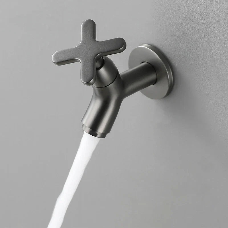 Moderne Wandarmatur Aus Messing – Kaltwasser Wasserhahn Wandmontage Für Bad Und Küche 7