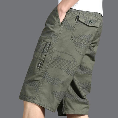 Modische Herren Shorts aus Baumwolle mit Reißverschluss & Taschen – Bequeme Kurze Hosen Männer für Sport & Freizeit 2