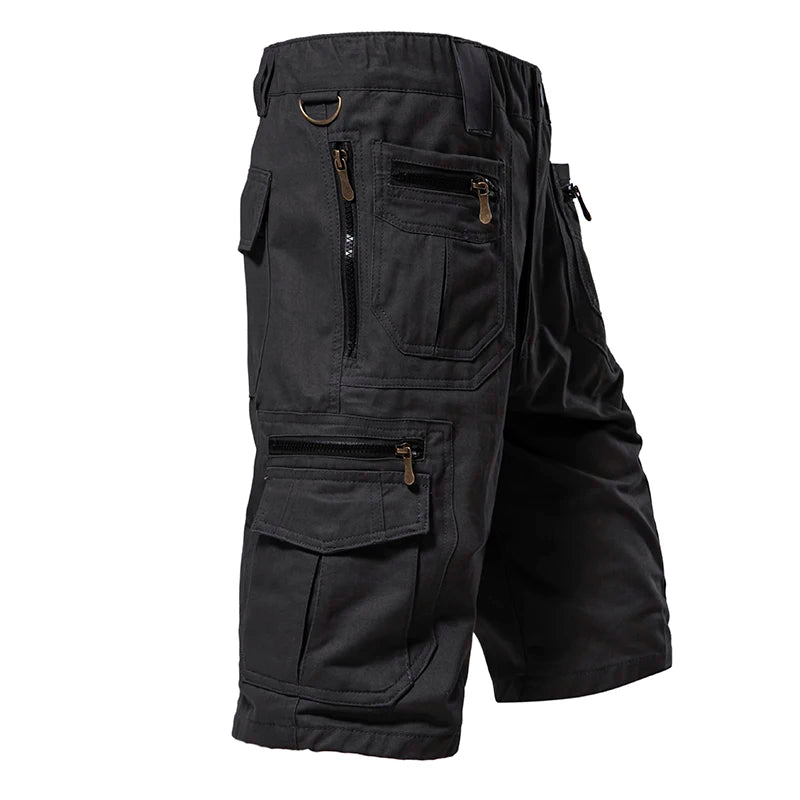 Modische Herren Shorts aus Baumwolle mit elastischer Taille für Sommeraktivitäten 8