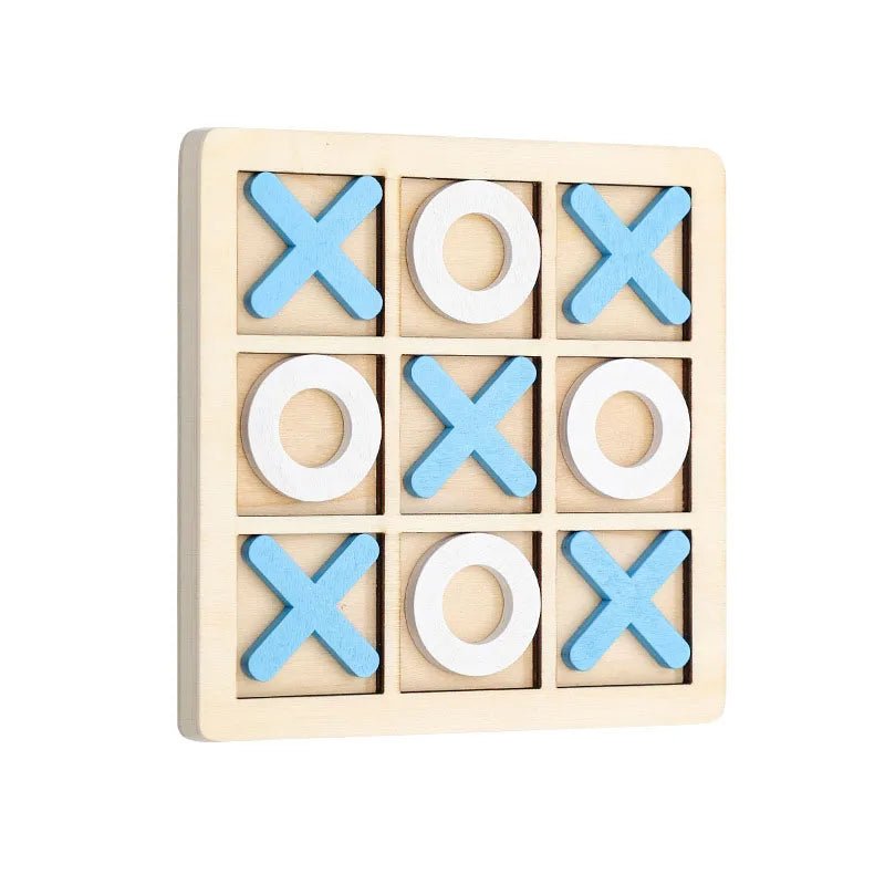THINKTILES – Montessori 3D Schach- & Formenpuzzle aus Holz für Kinder ab 3