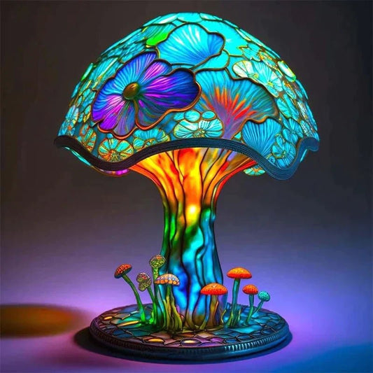 ENCHANTA LAMPE MOSAÏQUE – Lampe mosaïque pour une lumière douce et une atmosphère décorative