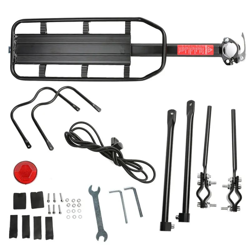 RIDEMOUNT - Aluminium bike rack with reflector plate