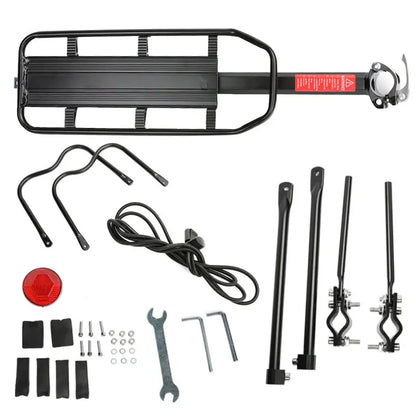 RIDEMOUNT - Aluminium bike rack with reflector plate