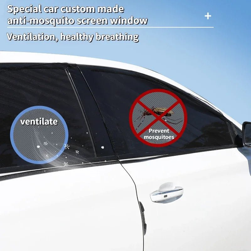 Mückenschutzfenster für Autos - Effektiver UV-Schutz & Optimale Sicht 4