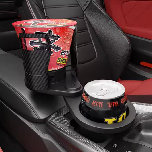 CUPSWIVEL - 360° swivelling car cup holder for double drinks