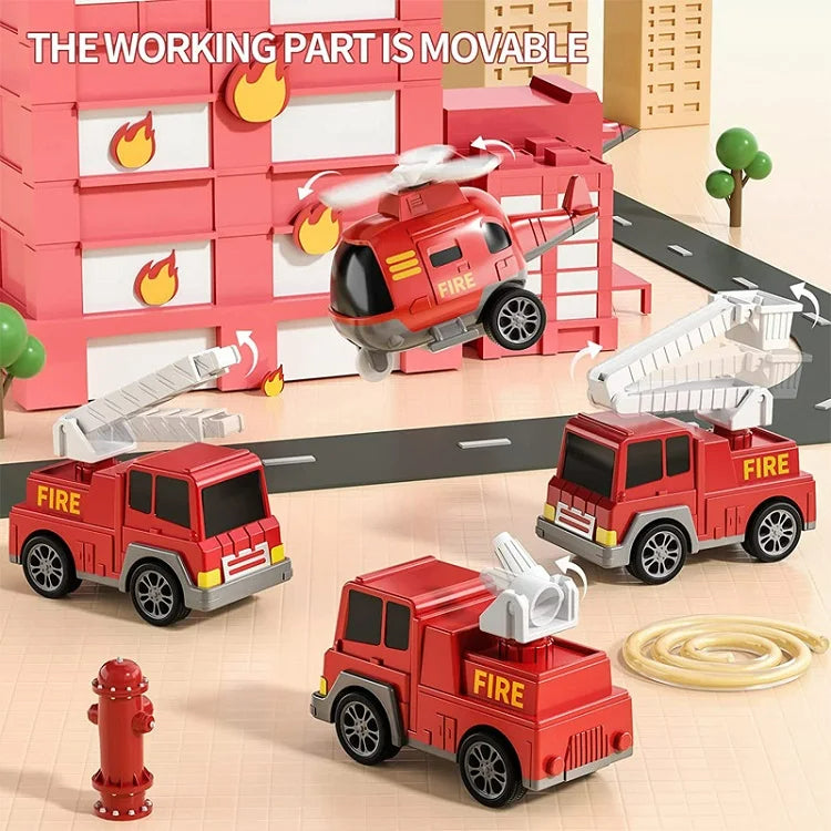 CityMover Toy City Transporter – Transporter with Light, Sound & Storage (incl. Cars, from 3 years)