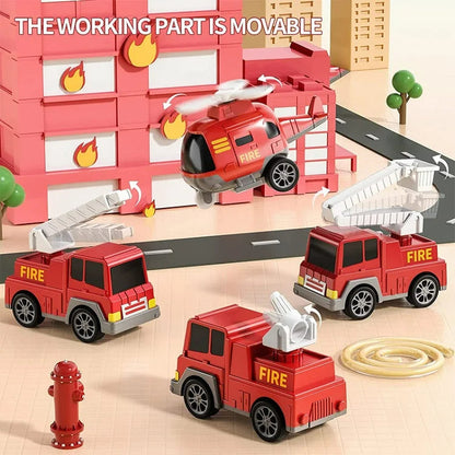 CityMover Toy City Transporter – Transporter with Light, Sound & Storage (incl. Cars, from 3 years)