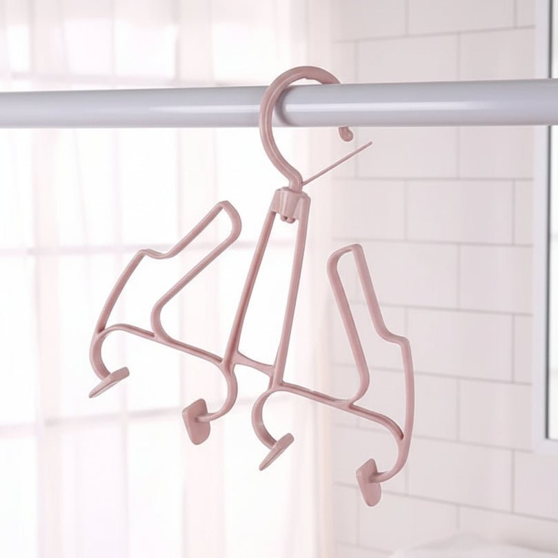 Multifunktionales Schuhregal Schwarz – Winddichtes Doppelschichtiges Kunststoffregal für Balkon und Garten 3