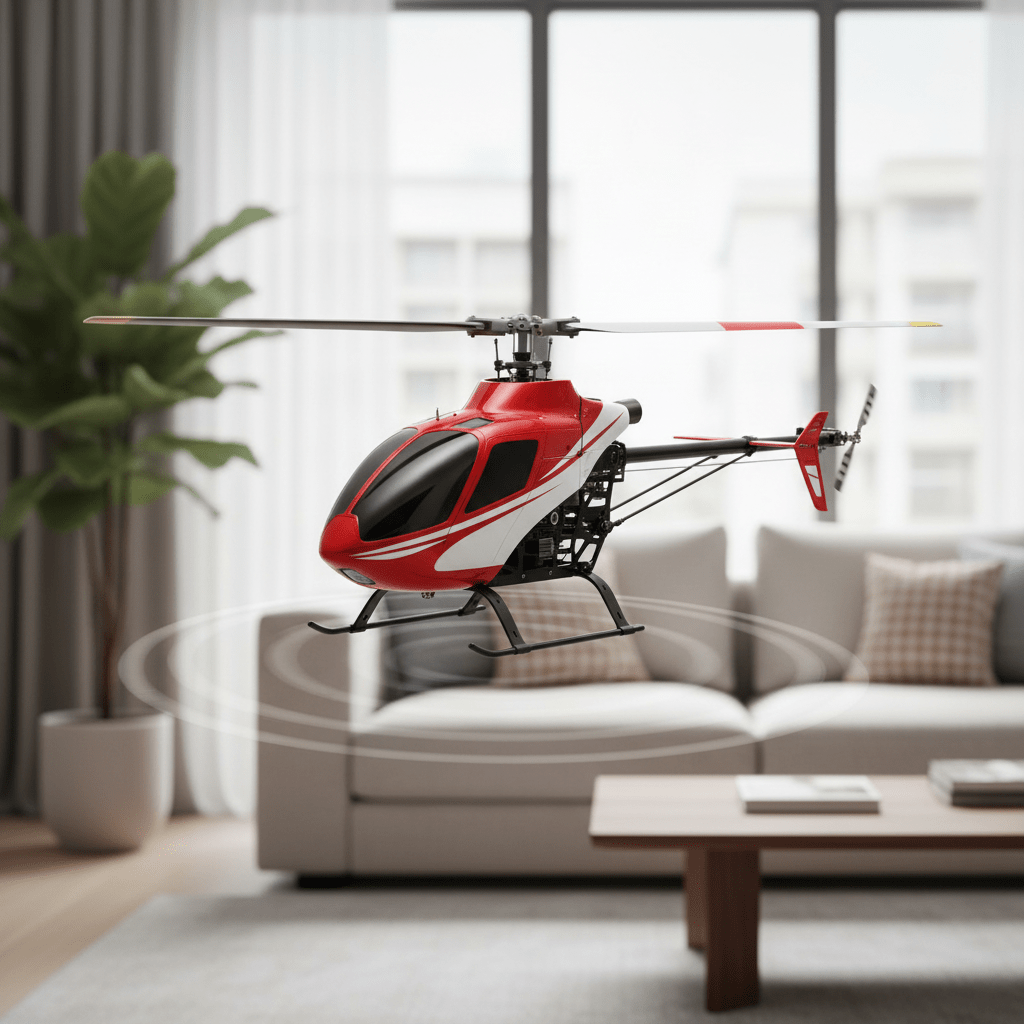 NANOGLIDE – Taschenfernbedienter Hubschrauber mit stabilem Gyro-Flug 0