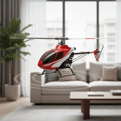 NANOGLIDE – Taschenfernbedienter Hubschrauber mit stabilem Gyro-Flug 0