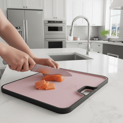 NATURE SLICE – Umweltfreundliches Schneidebrett aus Weizenstroh für Fleisch und Gemüse 1