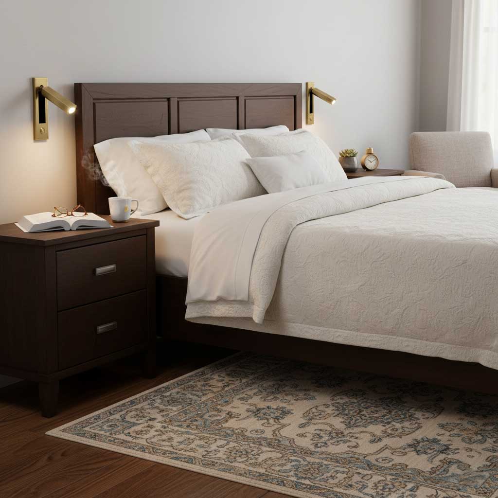 NEONEST - Moderne LED Wandleuchte Schwarz mit Verstellbarem Kopf für Innenräume 1