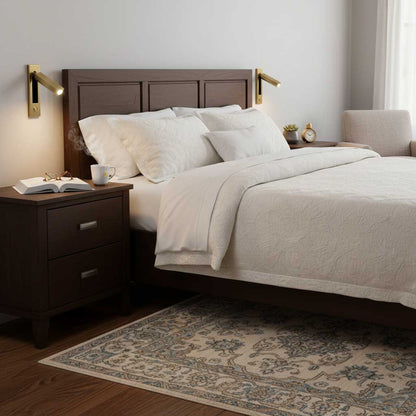 NEONEST - Moderne LED Wandleuchte Schwarz mit Verstellbarem Kopf für Innenräume 1