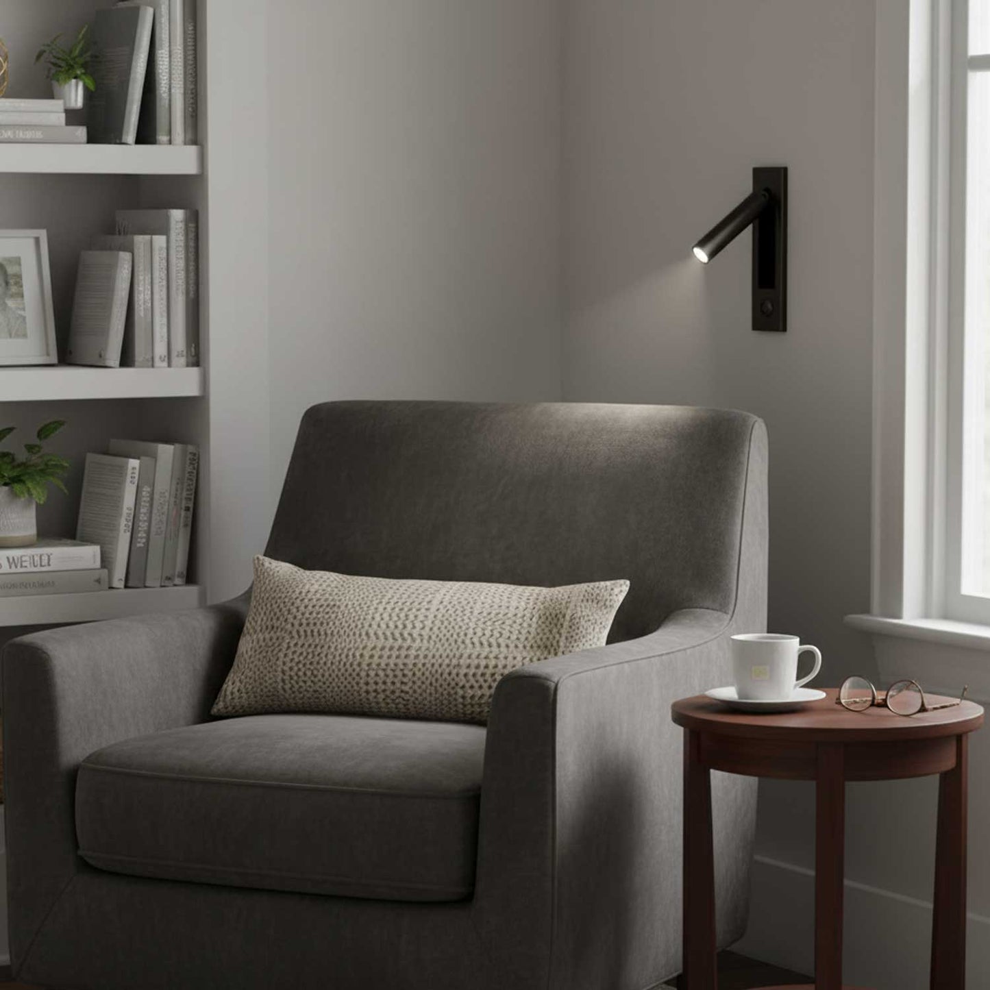 NEONEST - Moderne LED Wandleuchte Schwarz mit Verstellbarem Kopf für Innenräume 2