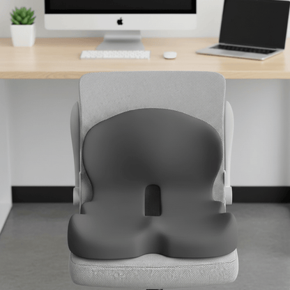 NERVOCALM – Rutschfestes Sitzkissen aus Memory-Schaum zur Druckentlastung und Linderung von Ischiasbeschwerden 1