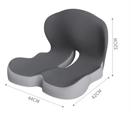 NERVOCALM – Rutschfestes Sitzkissen aus Memory-Schaum zur Druckentlastung und Linderung von Ischiasbeschwerden 6