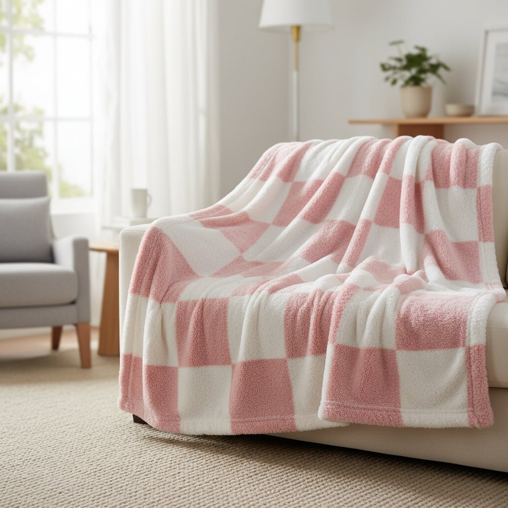 NESTIQUE – Weiche Thermofleecedecke für entspannenden Komfort 0