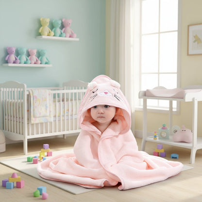 NESTLING – Saugfähiges Babybadetuch, sanft zur empfindlichen Haut 0