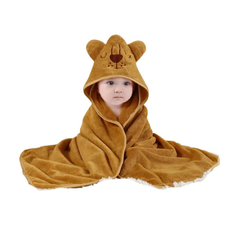 NESTLING – Saugfähiges Babybadetuch, sanft zur empfindlichen Haut 1