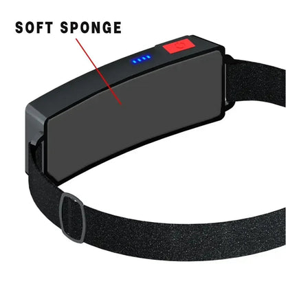 NIGHTBELT – Flexible COB-LED-Stirnlampe mit USB-Ladefunktion und Flutlicht 6