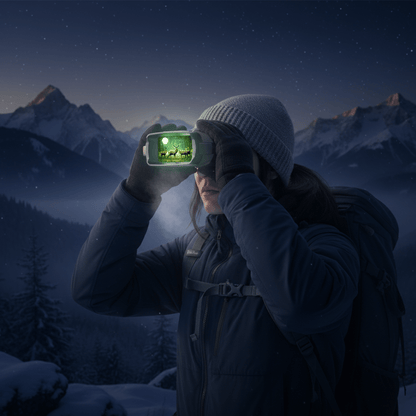 NIGHTRANGER – 4K-Nachtsichtgerät – 8-facher Zoom & 600 m Reichweite, wetterfestes Fernglas 1