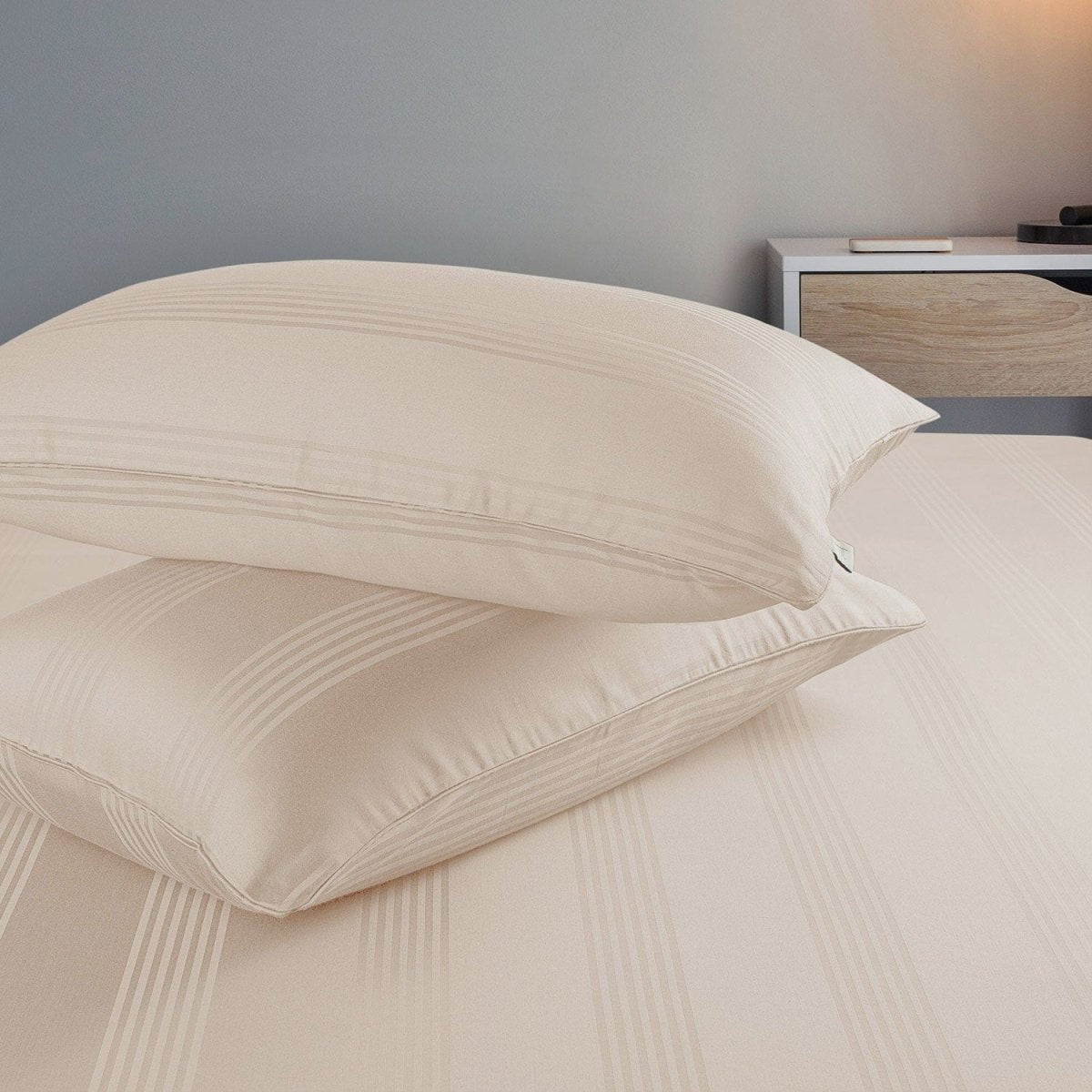 NIGHTWEAVE – 450 TC Premium-Baumwoll-Kissenbezug für atmungsaktiven Komfort 12
