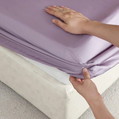 NOBLESILK – Luxuriöses Spannbettlaken aus Maulbeerseide für kühlen, atmungsaktiven Schlaf 11