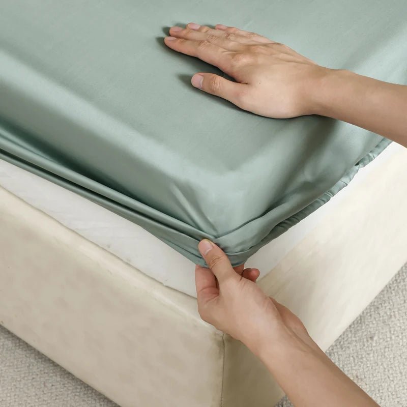 NOBLESILK – Luxuriöses Spannbettlaken aus Maulbeerseide für kühlen, atmungsaktiven Schlaf 15