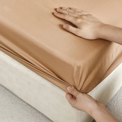 NOBLESILK – Luxuriöses Spannbettlaken aus Maulbeerseide für kühlen, atmungsaktiven Schlaf 17