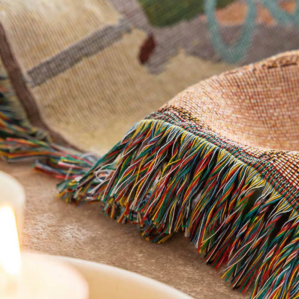 NOELNEST – Weicher Jacquard-Strick-Sofabezug, waschbar 8