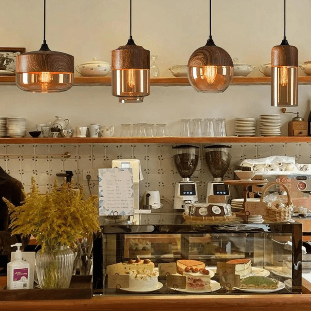 NORDLUNA – Stilvolle skandinavische Deckenlampe aus Holz 5