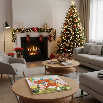 MINICRAFTO – 3D Holzpuzzle für Tiere & Fahrzeuge zur frühkindlichen Förderung