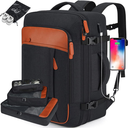 TRAVELLITE PACK - Cabin backpack with shoe compartment & USB port